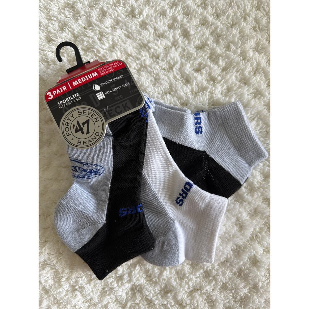 Unisex Florida Gators Low Cut Socks (3 Pair - Size Medium)